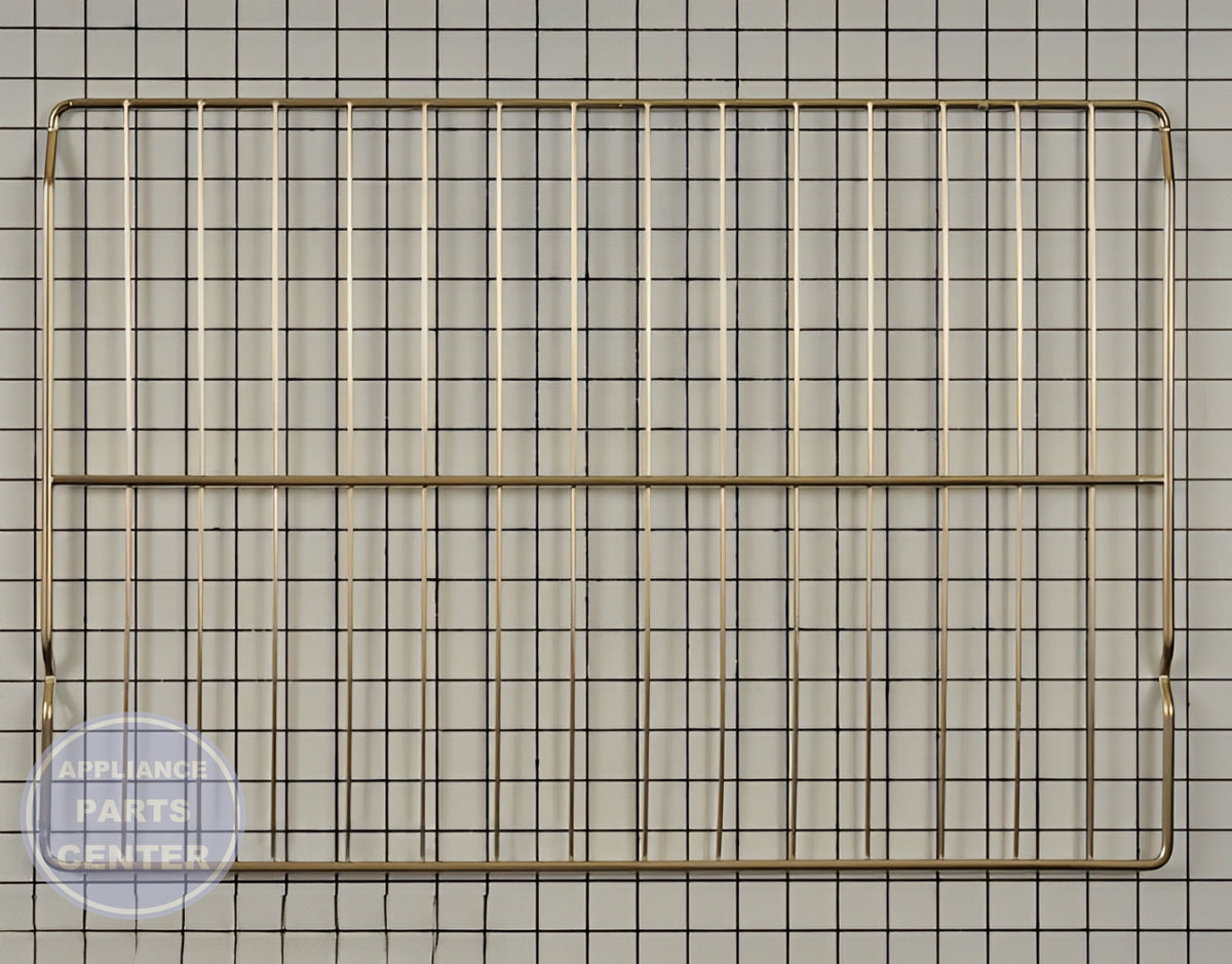 GE OVEN RACK WB48X20249 - Detailed view of durable construction and broiler pan