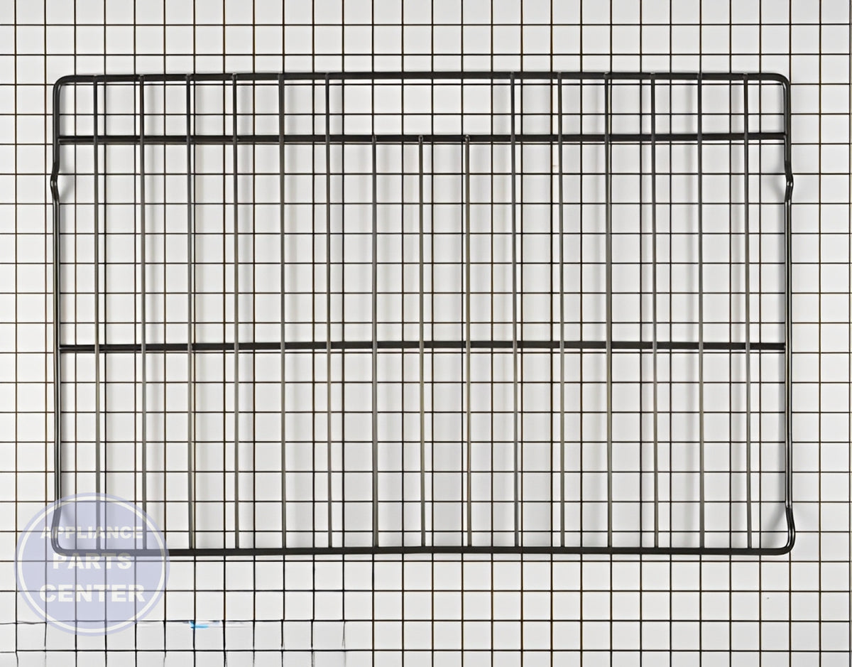 GE Range Oven Rack WB48X31582 - Main view showing extra cooking space for specific models