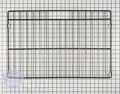 GE Range Oven Rack WB48X31582 - Main view showing extra cooking space for specific models