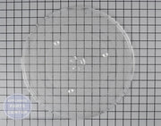 GE Glass Tray WB49X10063 - Main view showing even heating for GE Microwaves