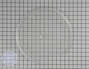 GEH MICROWAVE GLASS TRAY WB49X10176 - Main view showing optimal food rotation for GEH models