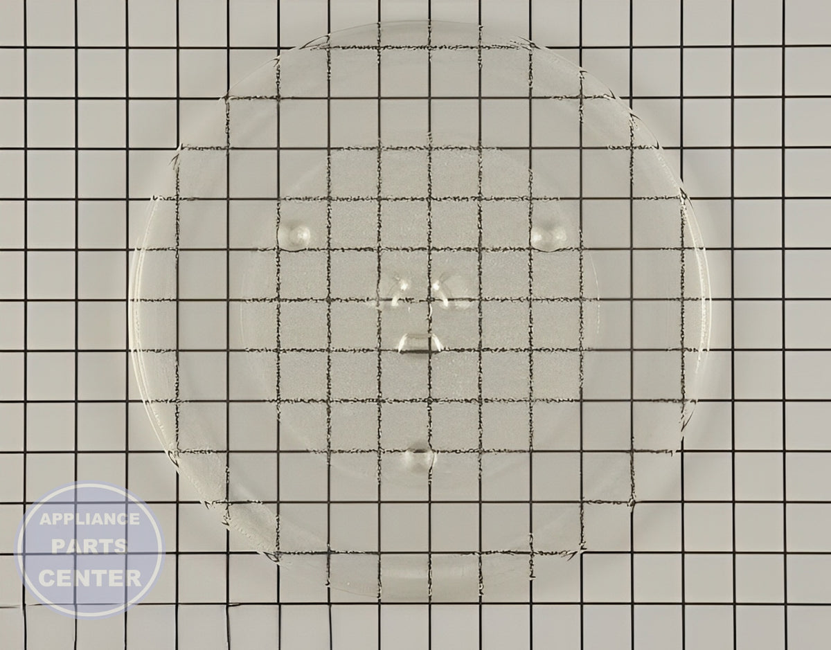 Glass Tray WB49X10224 - Detailed view of Coupler & Support Roller