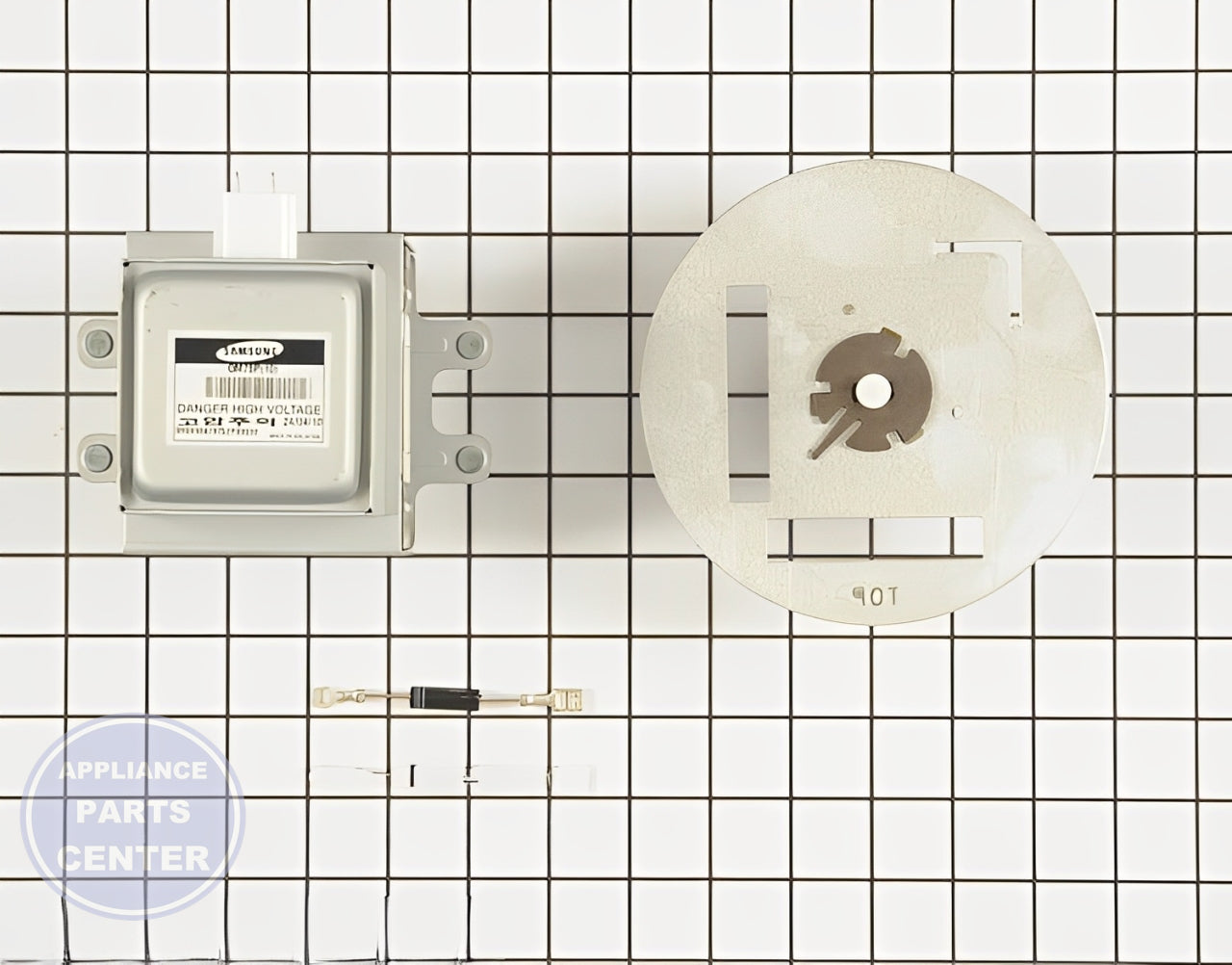 GE Microwave Magnetron WB49X10226 - Main view showing 1000 watts for efficient cooking in GE models