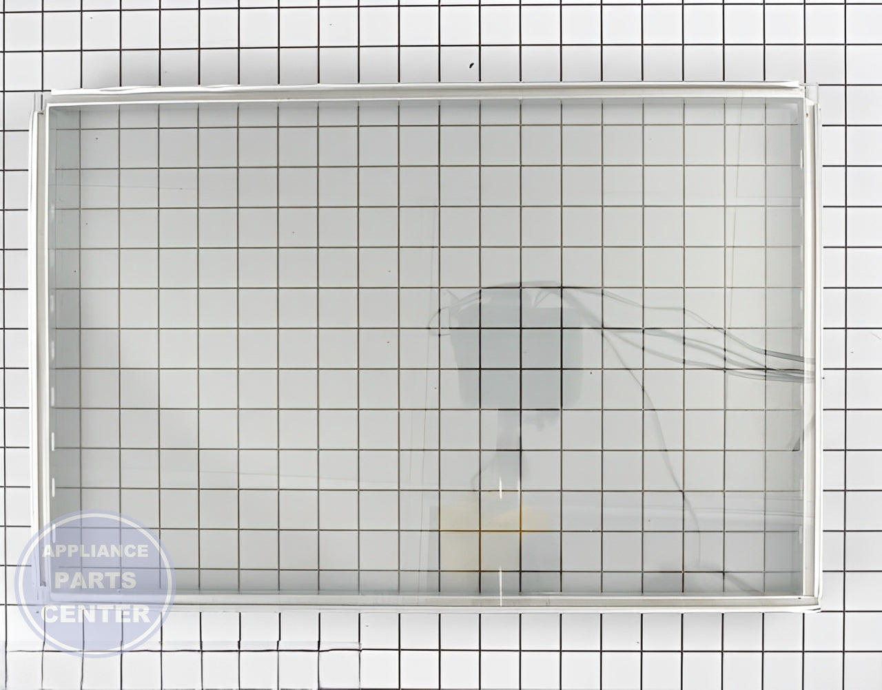 GE Kenmore Inner Door Glass WB55T10067 - Main view showing heat-resistant glass for range and oven models