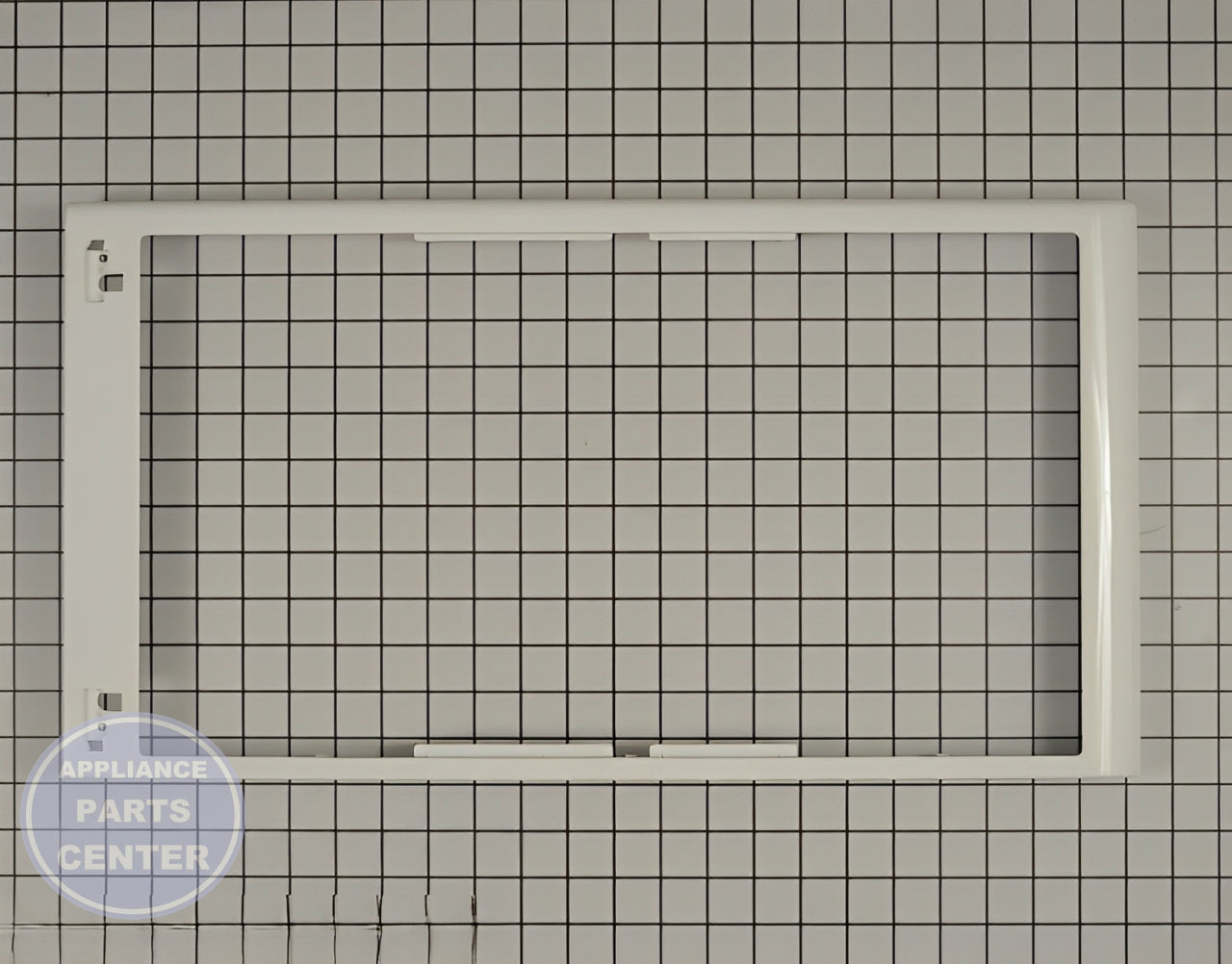 GE OVEN OUTER DOOR FRAME WB55X10533 - Main view showing secure fit for GEN Microwaves