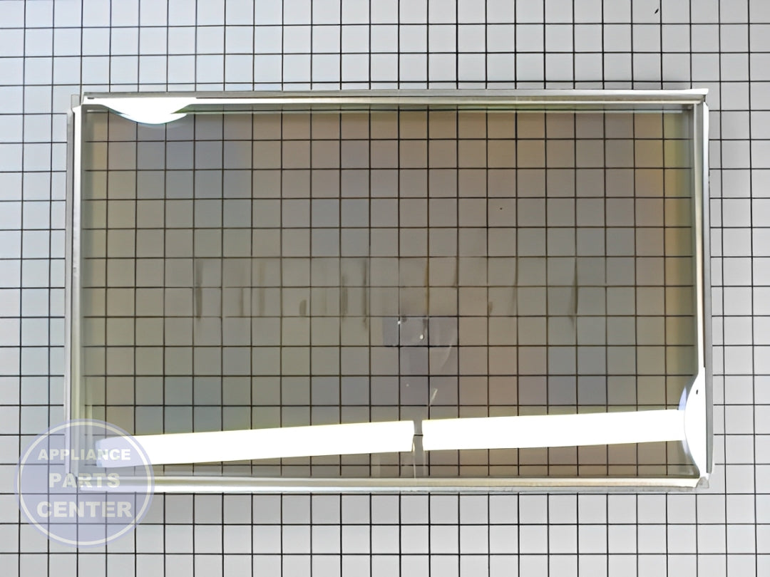 GE OVEN INNER WINDOW ASSEMBLY WB56T10105 - Detailed view of heat retention technology