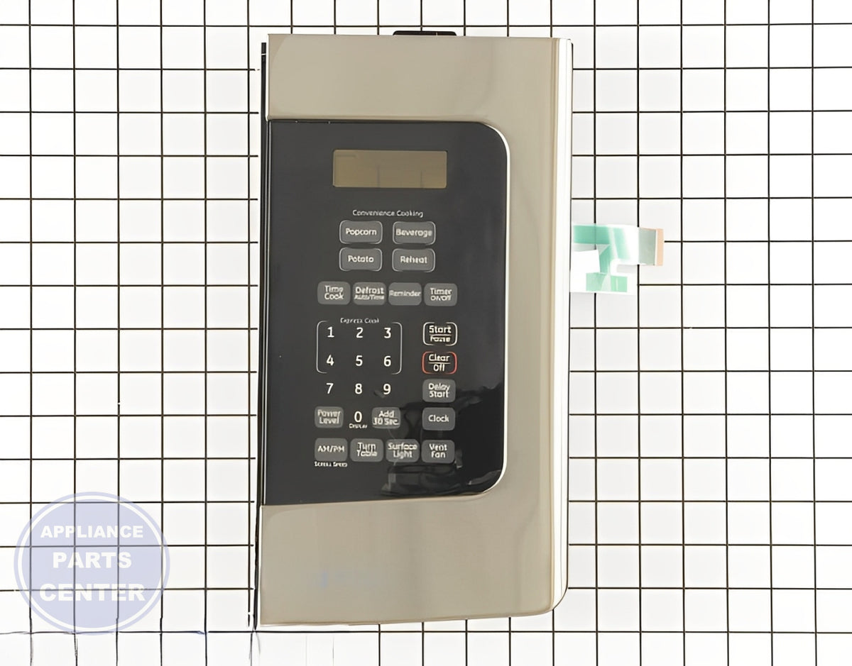 GE OVEN CONTROL ASSEMBLY PANEL WB56X10826 - Main view showing touchpad for GEN Microwave models
