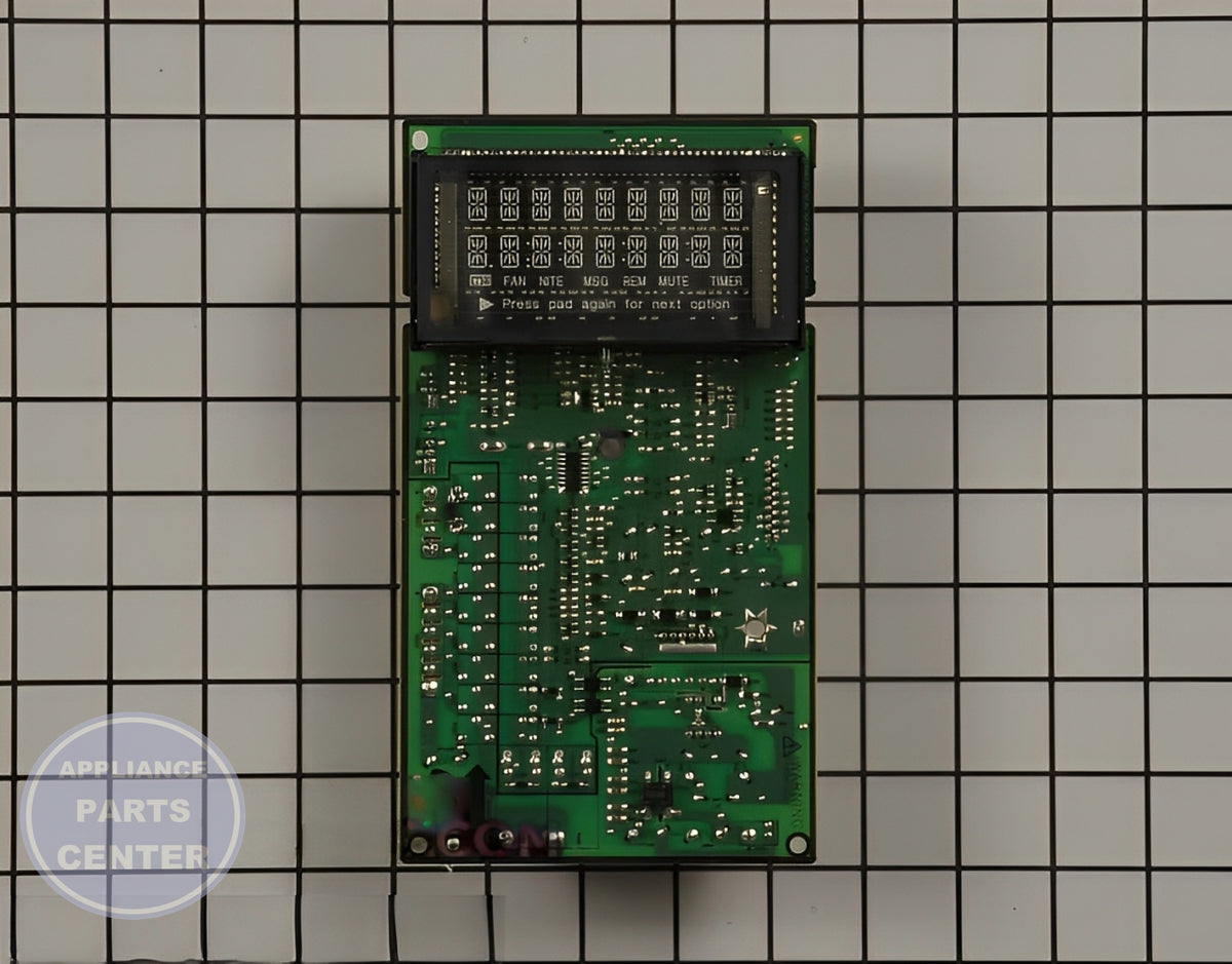 GE Microwave Main Control Board WB56X20629 - Main view showing circuitry for [specific models]
