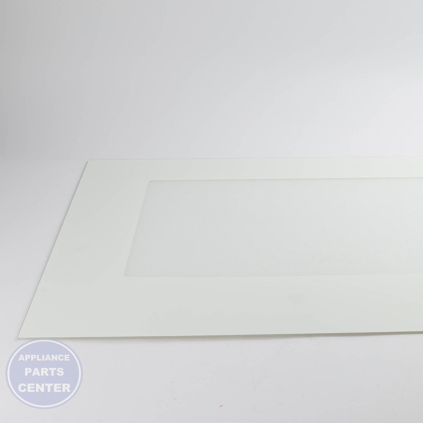 GEH GLASS OVEN DOOR WB56X21369 - Main view showing crystal-clear glass for specific models