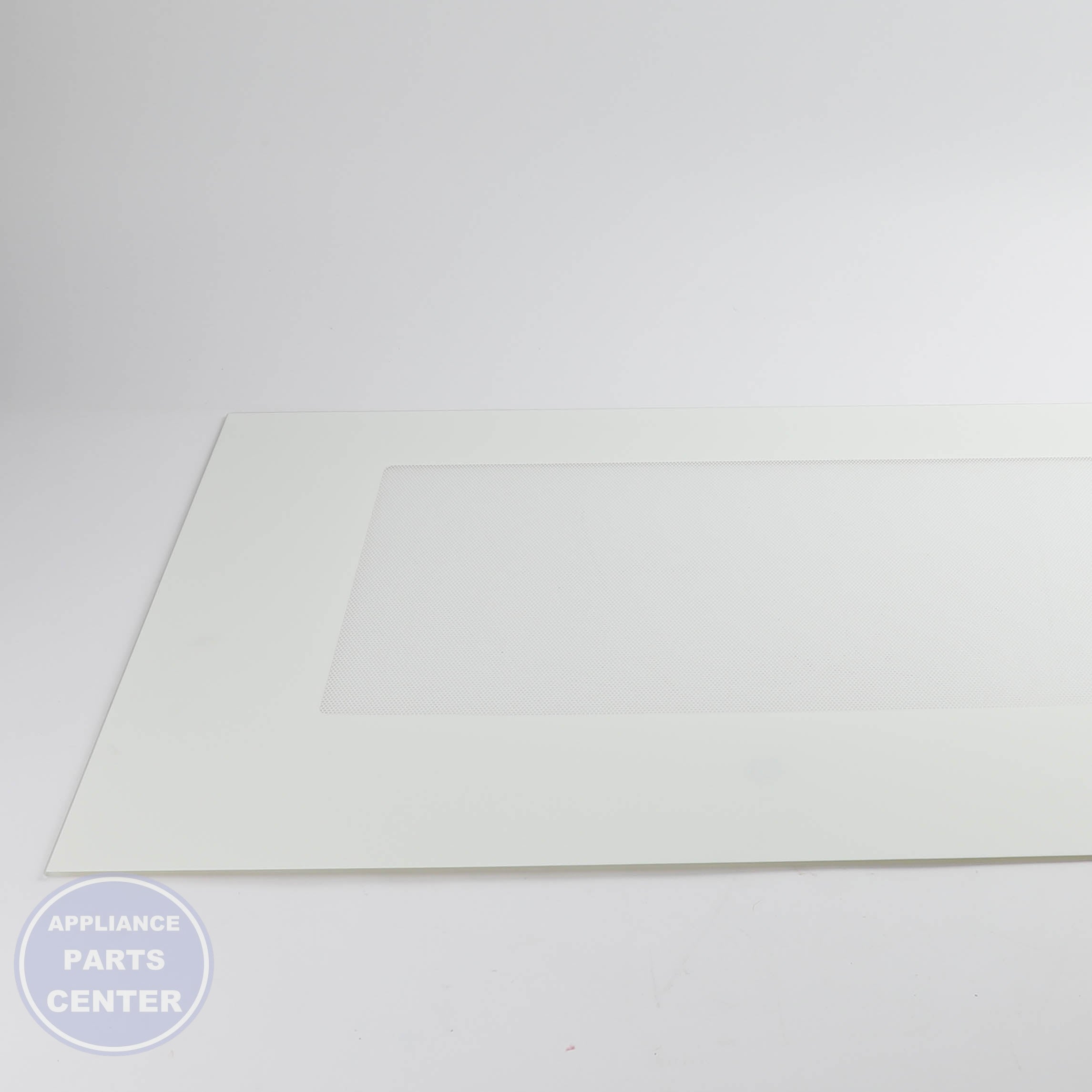 GEH GLASS OVEN DOOR WB56X21369 - Main view showing crystal-clear glass for specific models