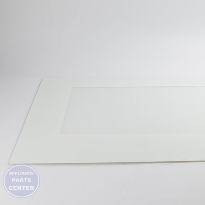 GEH GLASS OVEN DOOR WB56X21369 - Main view showing crystal-clear glass for specific models