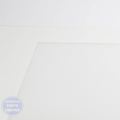 GEH GLASS OVEN DOOR WB56X21369 - Installation in specific model highlighting key mounting points