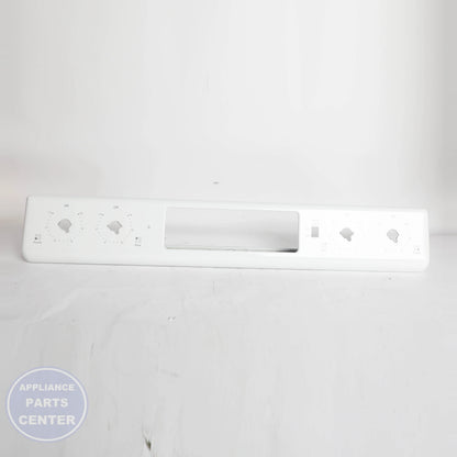 CONTROL PANEL ASM (WH) WB56X24602 - Side view with precise dimensions