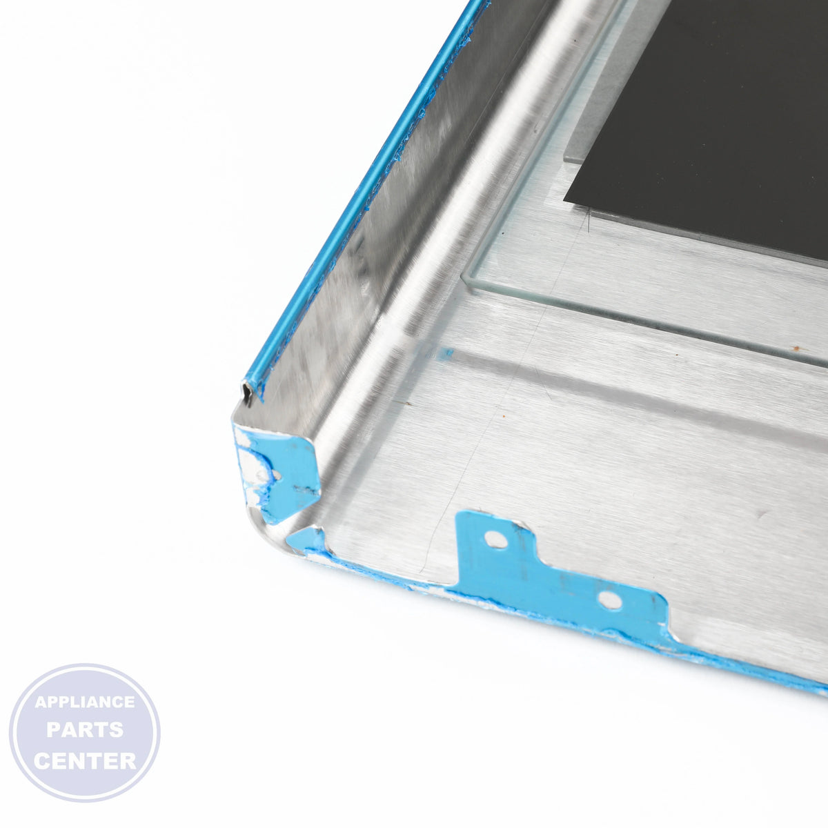 RANGE GLASS OVEN DOOR WB56X24968 - Detailed view of durable construction materials
