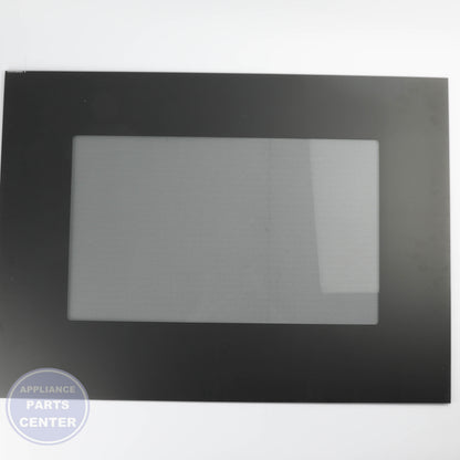 GEH GLASS OVN DR OTR (BK) WB56X26637 - Installation in specific model showing key mounting points