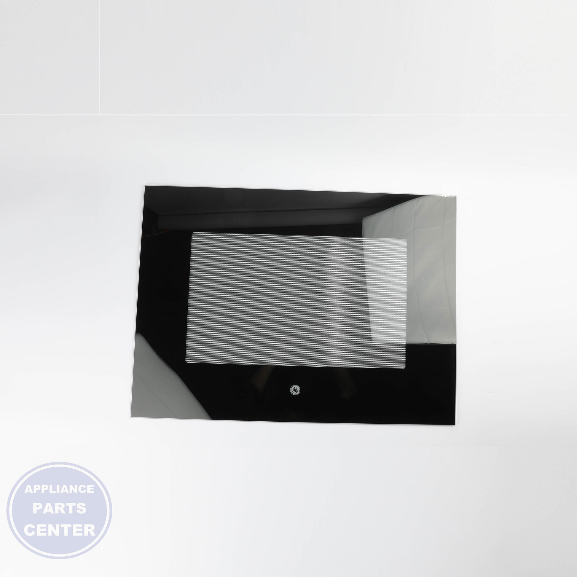 GEH GLASS OVN DR OTR (BK) WB56X26637 - Installation in specific model showing key mounting points