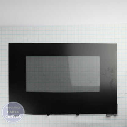 RANGE OVEN DOOR WB56X26696 - Detailed view of heavy-duty design for lasting performance
