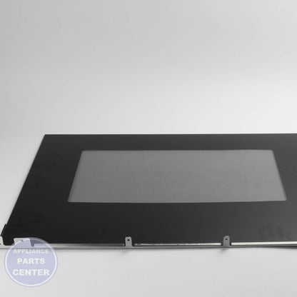 GEH RANGE OVEN DOOR WB56X26696 - Installation in GEH model showcasing easy mounting points