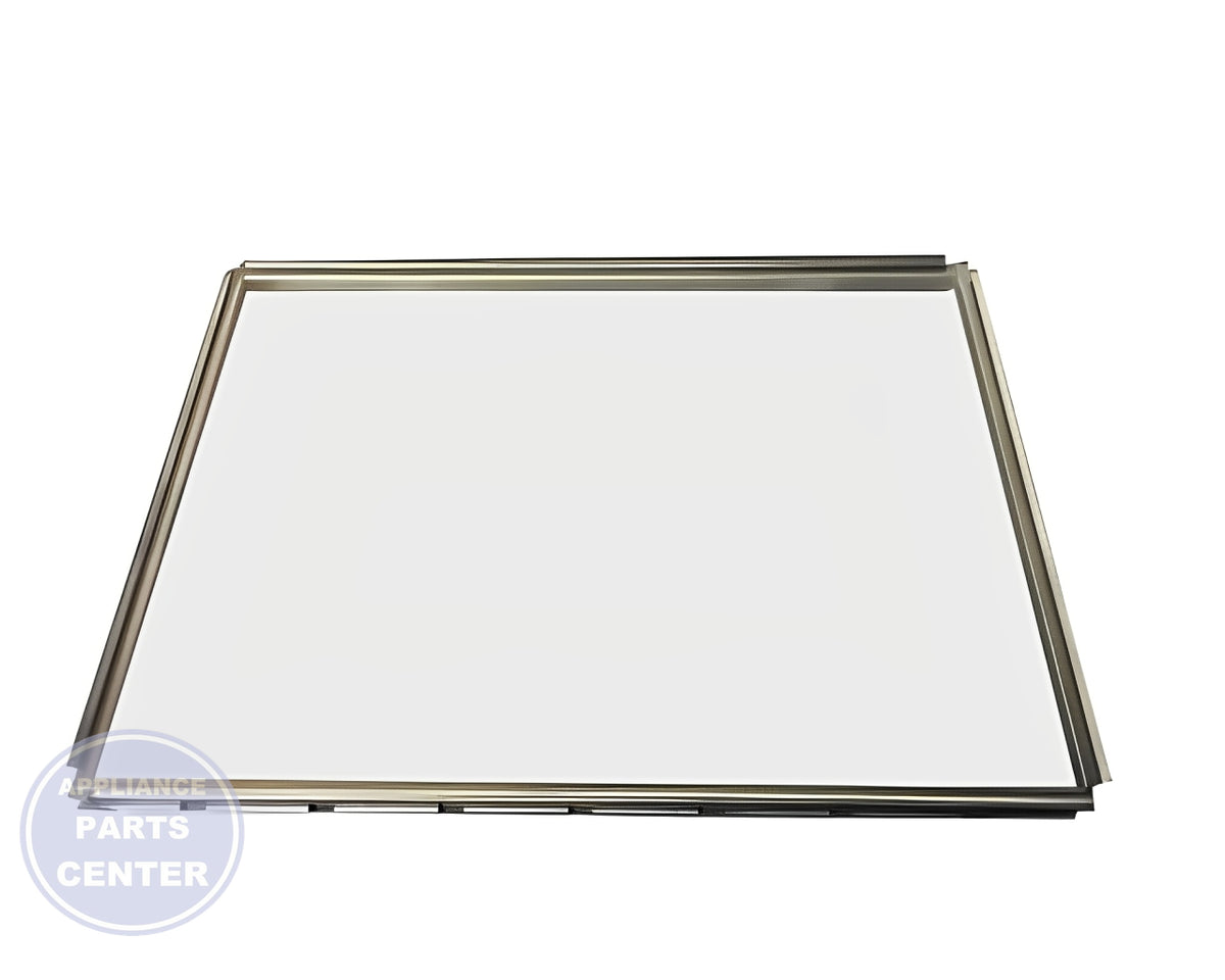 GE OVEN INNER DOOR GLASS WB56X27502 - Main view showing superior insulation for specific models