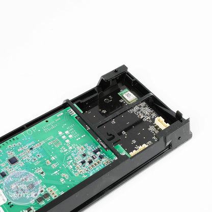 GEH GLASS AND TOUCH BOARD ASM WB56X28189 - Installation in GEH model showcasing key mounting points