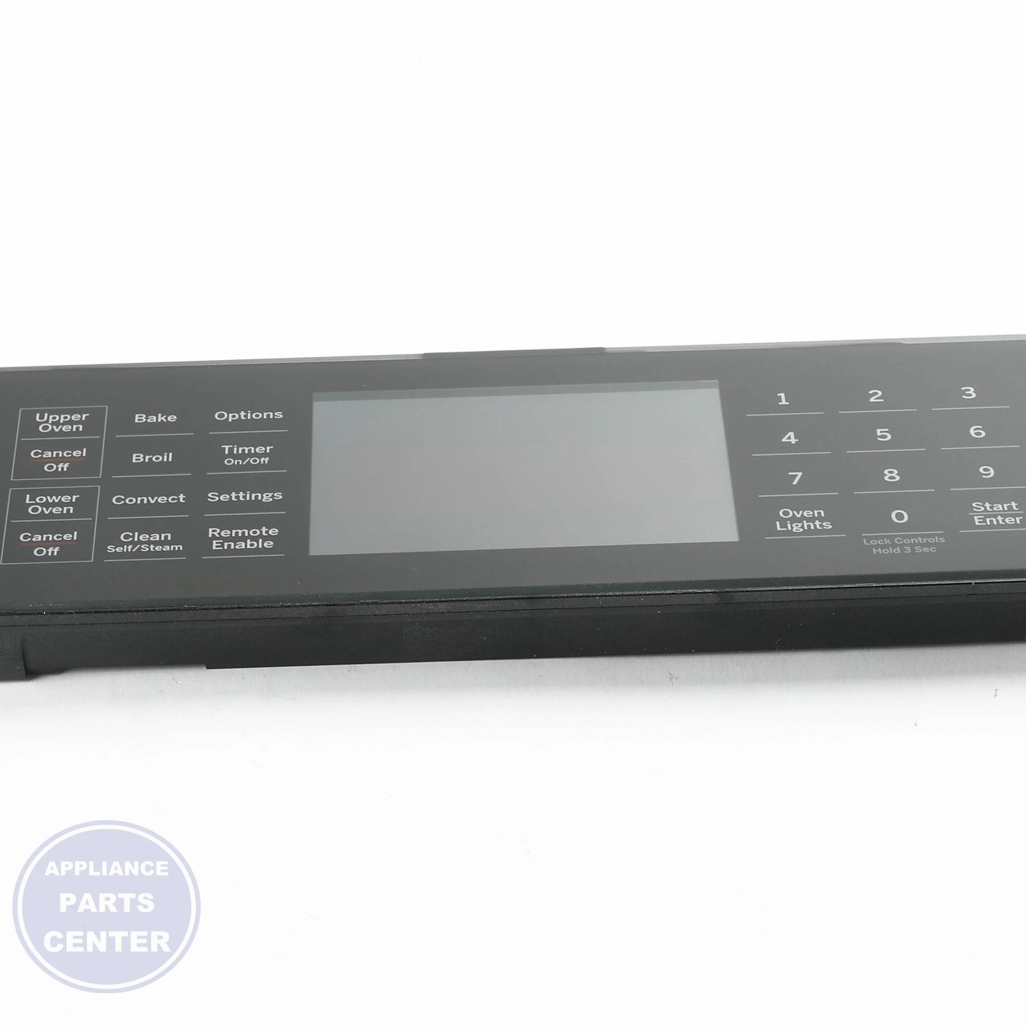 GEH RANGE GLASS AND TOUCH BOARD ASSEMBLY WB56X28191 - Main view showing precise touch control for specific models