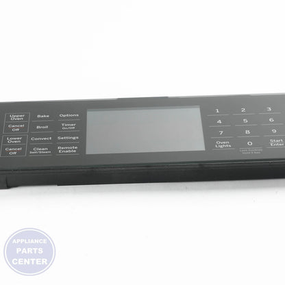 GEH RANGE GLASS AND TOUCH BOARD ASSEMBLY WB56X28191 - Main view showing precise touch control for specific models