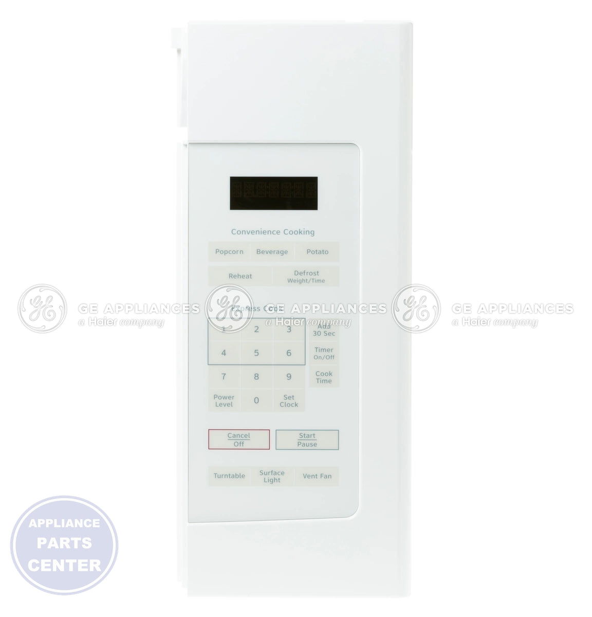 GEH CONTROL PANEL ASM WH WB56X29819 - Main view showing durable construction for GEH models