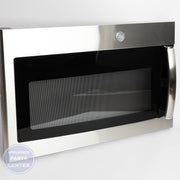GEH STAINLESS STEEL DOOR WITH FLAT GE LOGO WB56X30944 - Main view showing sleek design for GEH models
