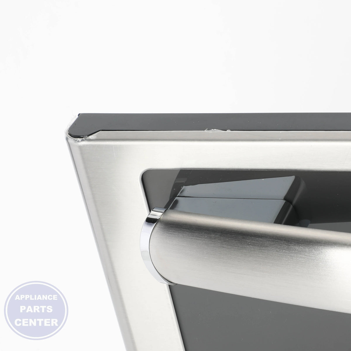 GEH STAINLESS STEEL DOOR WB56X32677 - Installation in GEH models showing easy mounting points