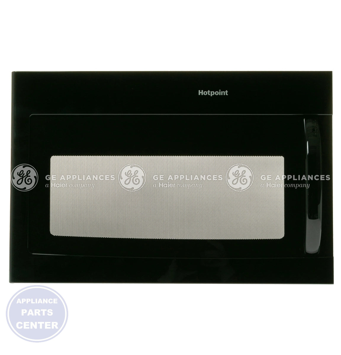 GEH BLACK DOOR WB56X32786 - Main view showing secure seal for GEH models