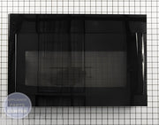 GE Door Assembly WB56X32788 - Main view showing tight seal for GE Microwaves