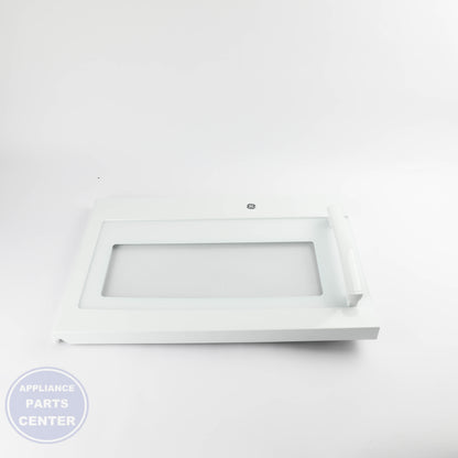 WHITE DOOR WB56X32791 - Side view with precise measurements for accurate fit