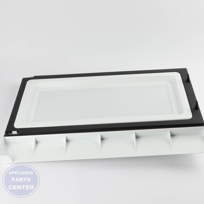 GEH WHITE DOOR WB56X32791 - Installation in GEH model showcasing key mounting points
