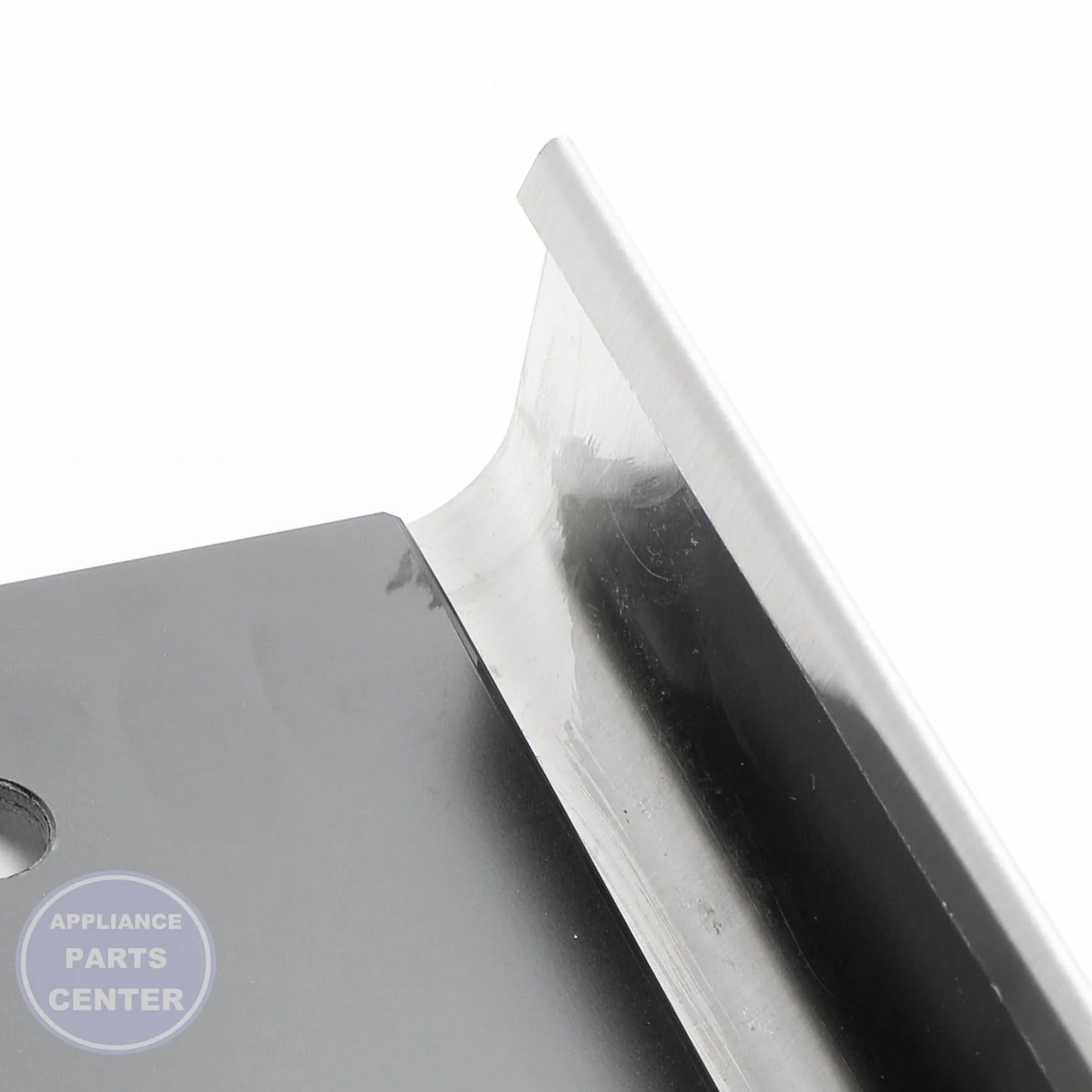 GLASS AND PANEL DOOR ASM WB56X37991 - Side view with specific measurements