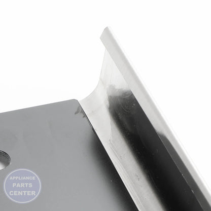 GLASS AND PANEL DOOR ASM WB56X37991 - Side view with specific measurements