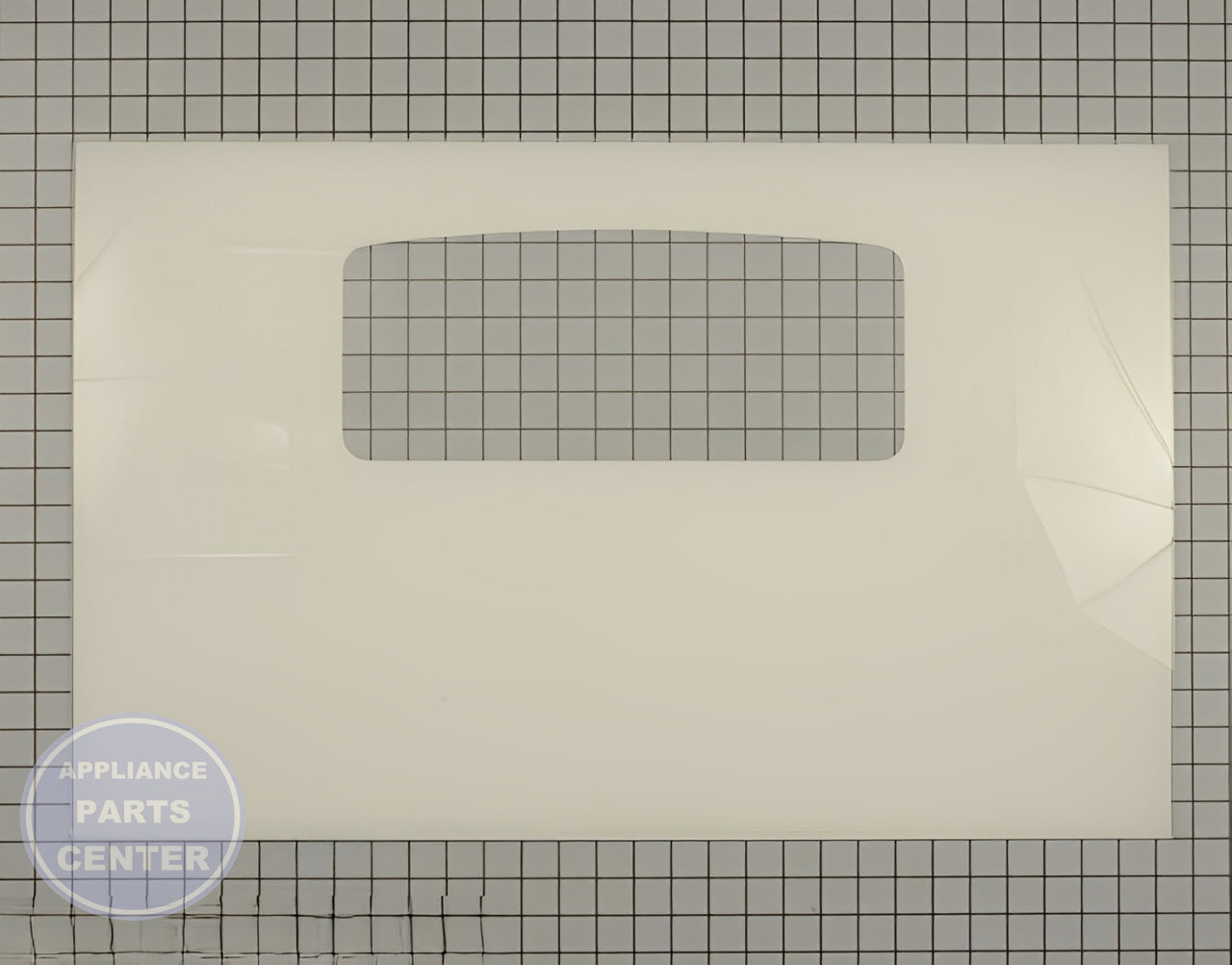 GE Outer Door Glass WB57K10120 - Main view showing energy-efficient design for GE XYZ models