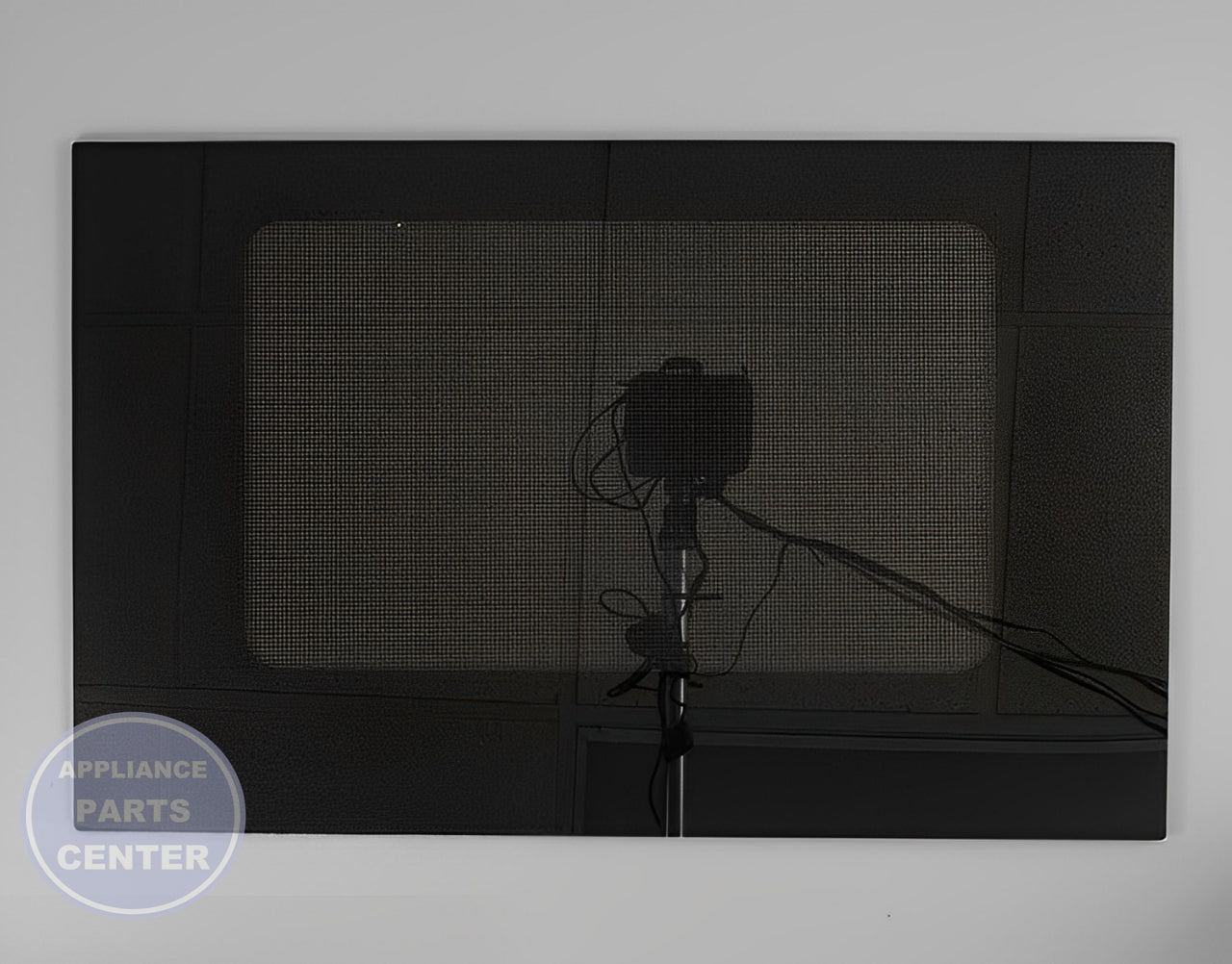GE Outer Door Glass WB57K4 - Main view showing heat resistance for select models