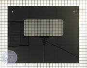 GE Kenmore Outer Door Glass WB57K5256 - Main view showing clear visibility for select models