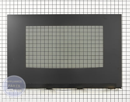Outer Door Glass WB57X21391 - Detailed view of high-temperature resistant glass