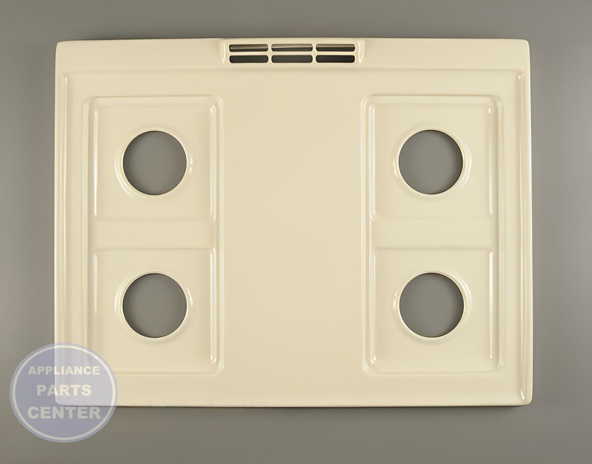 COOKTOP-FLAT (BISQUE) WB62K10064 - Detailed view of efficient heating elements