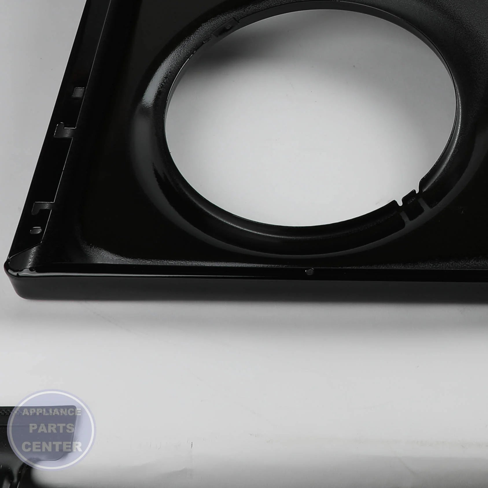 COOKTOP BLACK WB62K10085 - Side view with dimensions