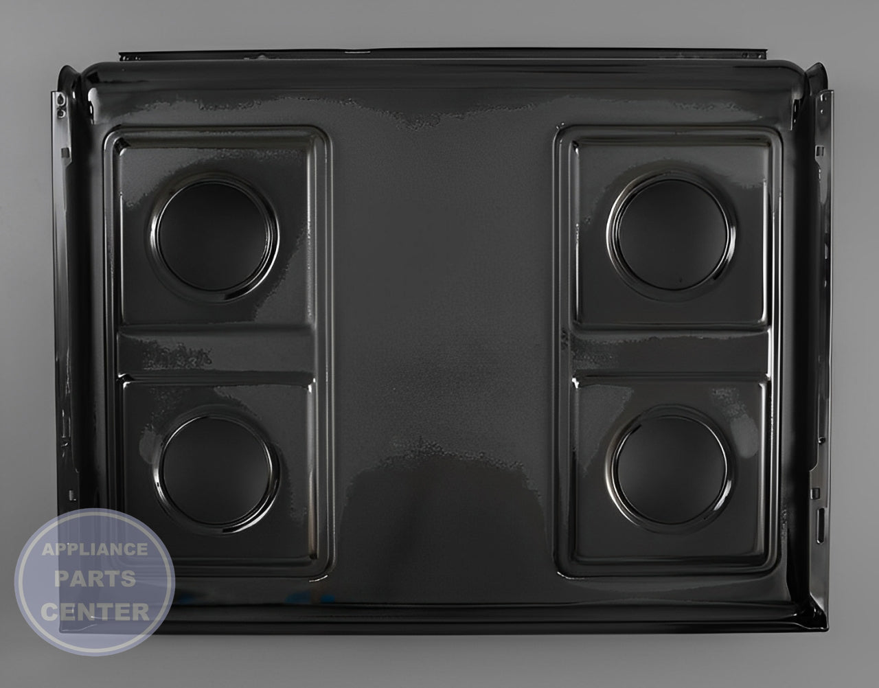 Metal Cooktop WB62K10109 - Detailed view of 20 x 16-inch sturdy construction