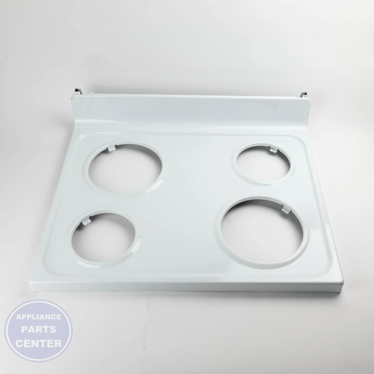 GEH RANGETOP MECH ASM WH WB62T10614 - Installation in specific model showing key mounting points