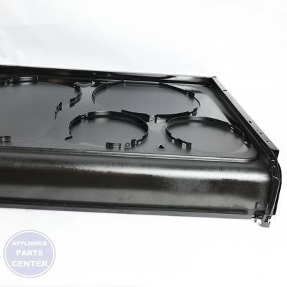 GEH RANGETOP GLASS ASM (BK) WB62X20907 - Installation in GEH models showing easy mounting points