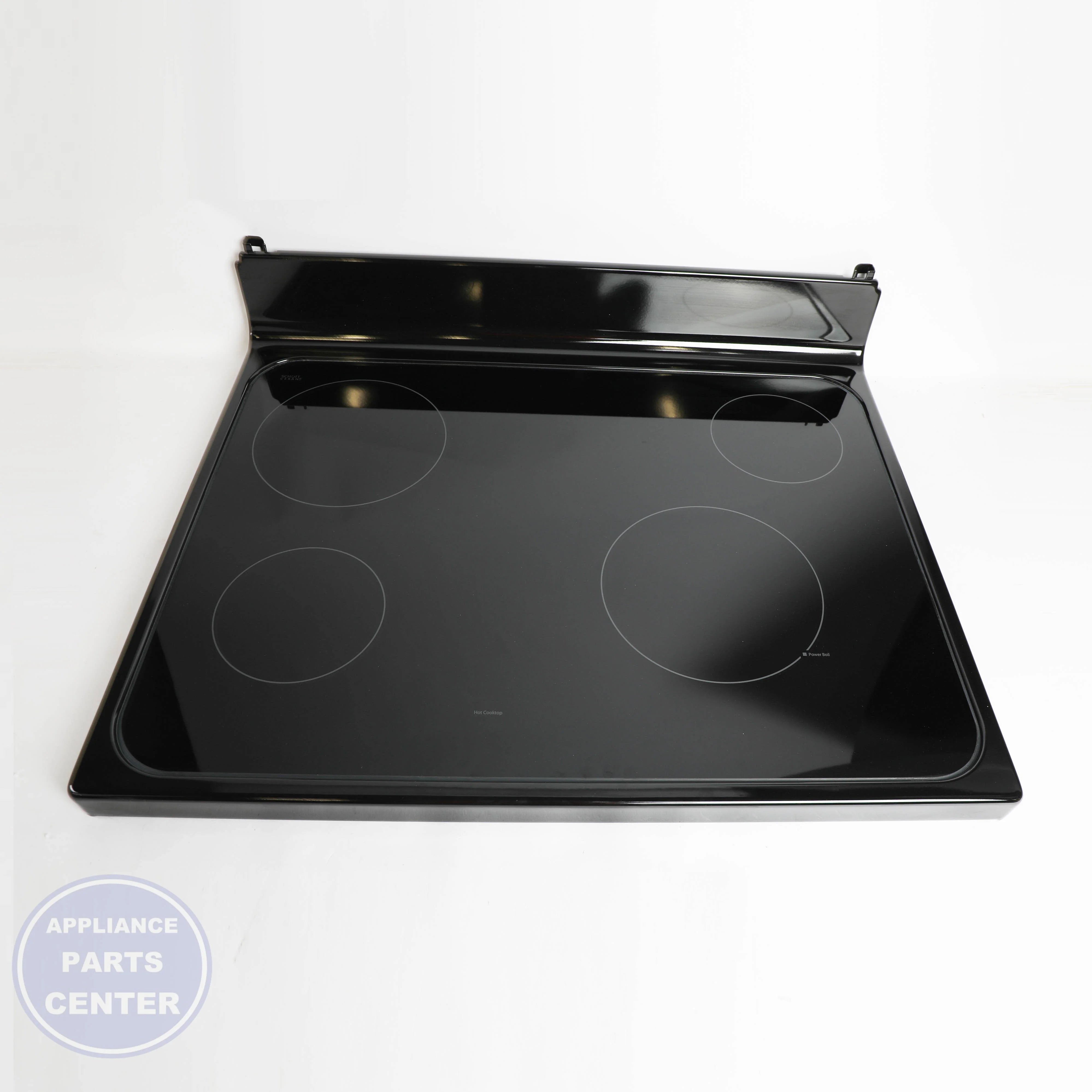 GEH RANGETOP GLASS ASM (BK) WB62X20907 - Installation in GEH models showing easy mounting points