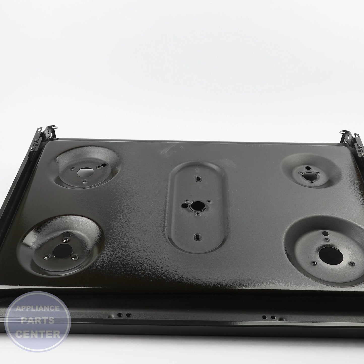 GEH RANGE TOP AND BRACKET ASSEMBLY WB62X24822 - Main view showing sturdy support for GEH models