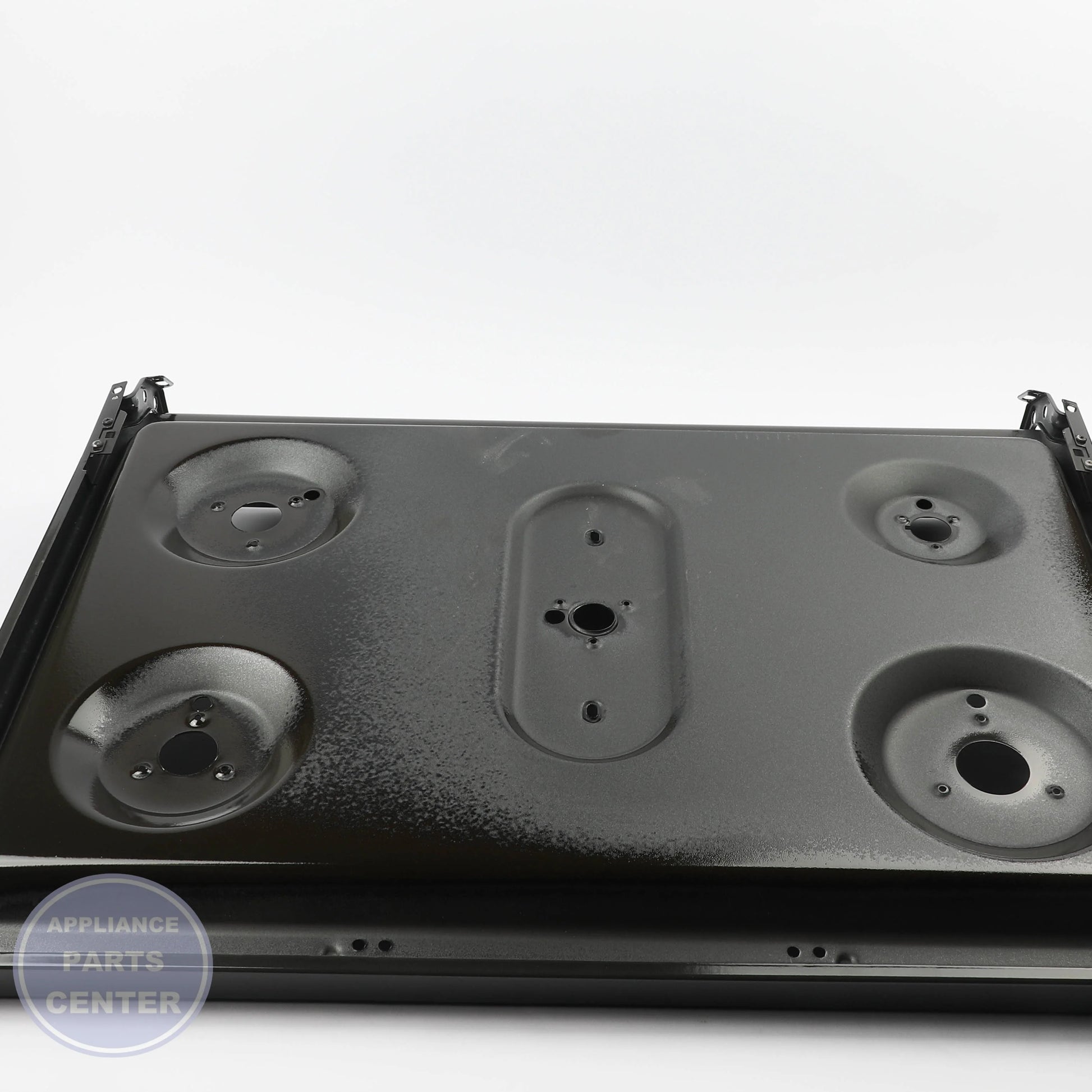 GEH RANGE TOP AND BRACKET ASSEMBLY WB62X24822 - Main view showing sturdy support for GEH models