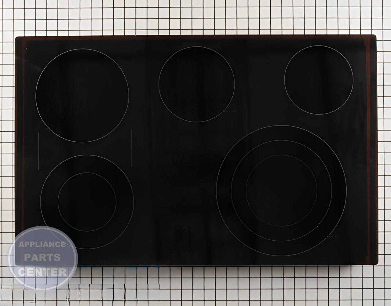 GE Glass Main Top WB62X25968 - Main view showing sleek design for GE models