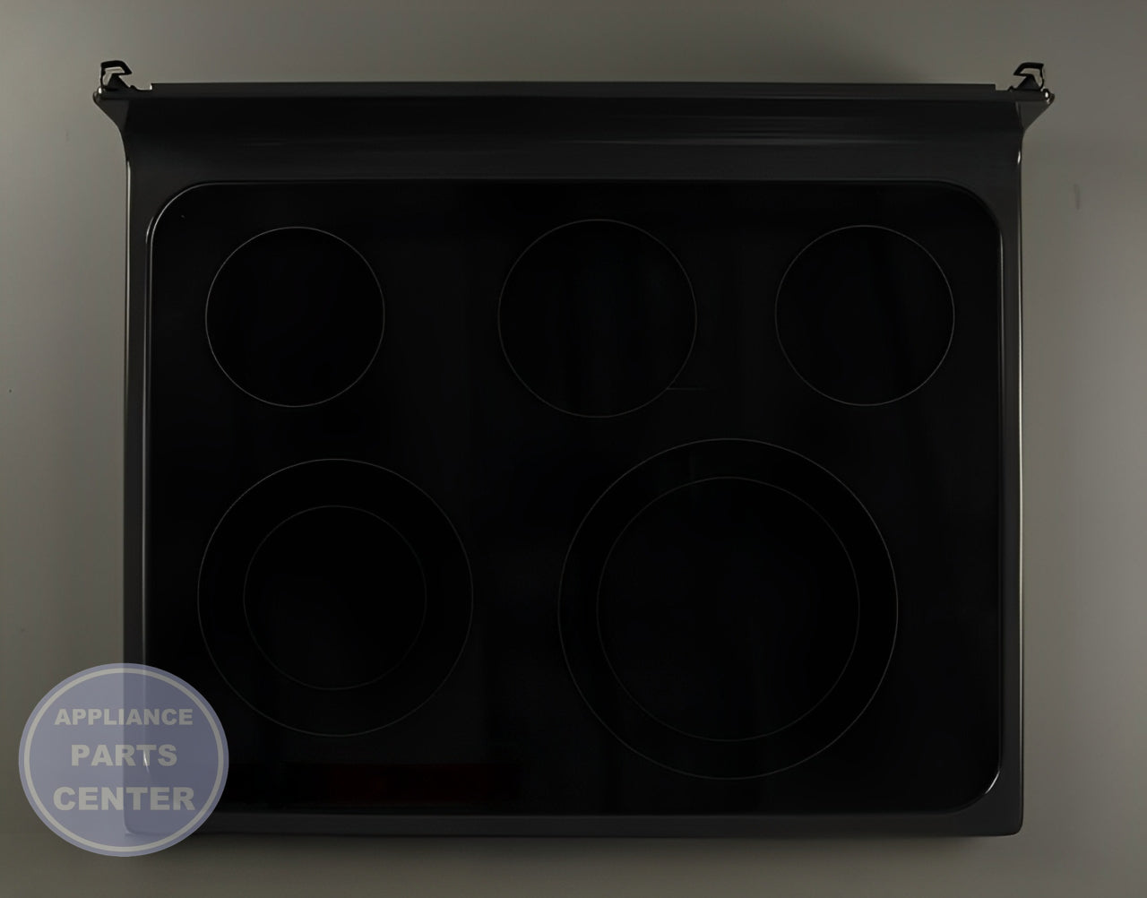 GEH RANGETOP GLASS ASM (GY) WB62X25972 - Main view showing efficient cooking for GEH models