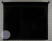 GEH RANGETOP GLASS ASM (BK) WB62X26649 - Main view showing durable construction for GEH Range/Stove/Oven models